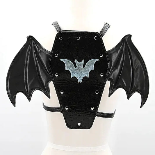 Small Bat Coffin Backpack