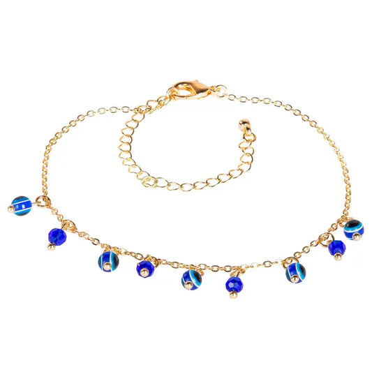 Evil Eye Anklet for Protection