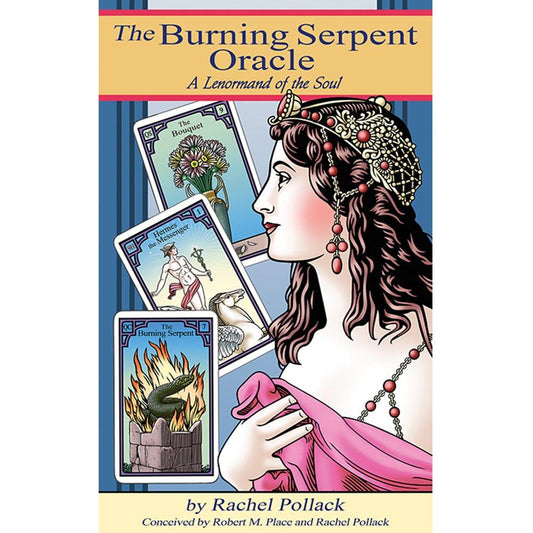 The Burning Serpent Oracle Deck and Book Set by Robert Place