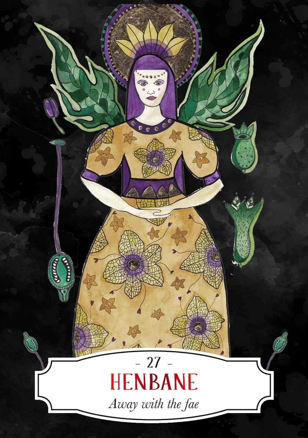 Deadly Apothecary Oracle Deck: Poisonous Plants as Guides and Healers