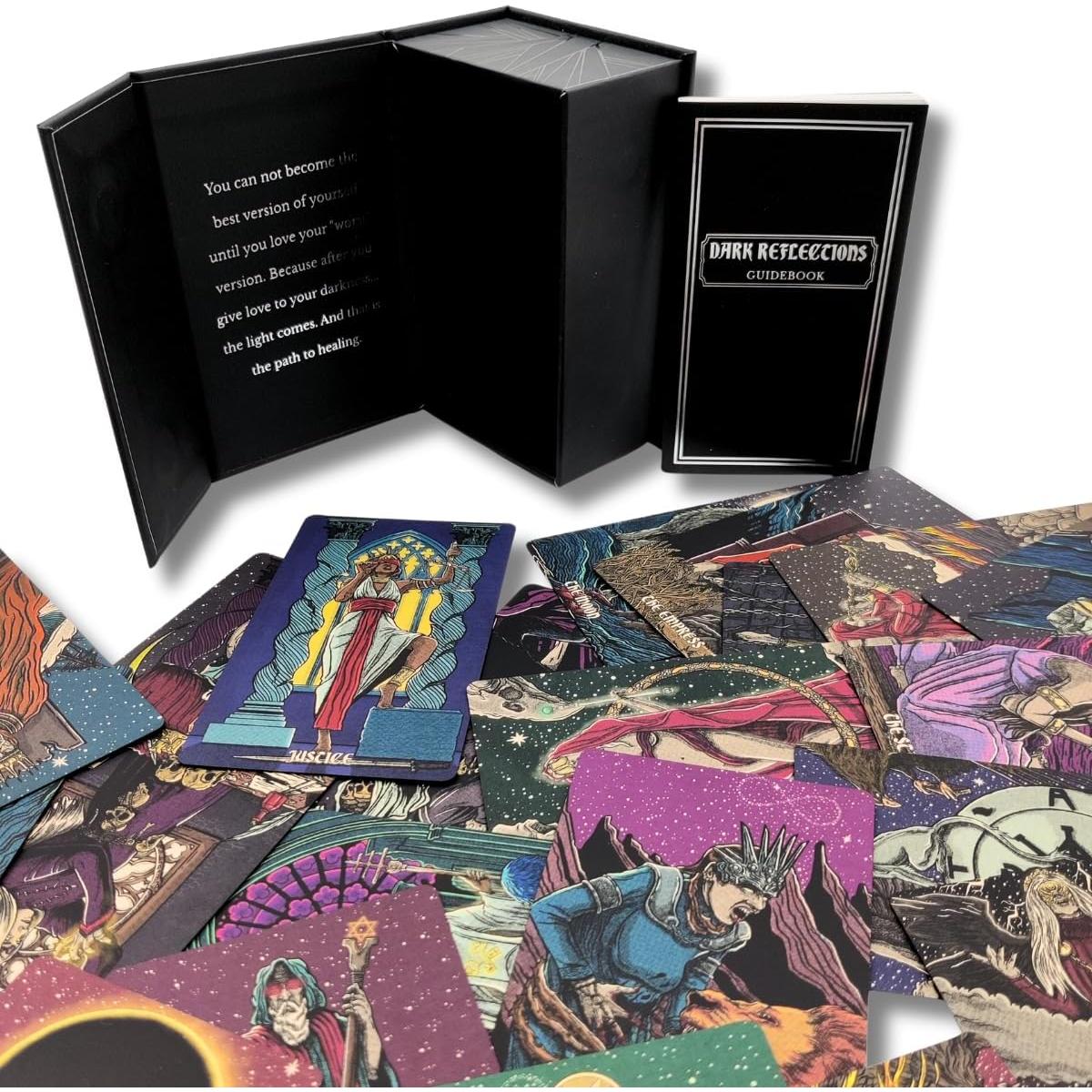 Dark Reflections Shadow Work Tarot Deck by La Muci