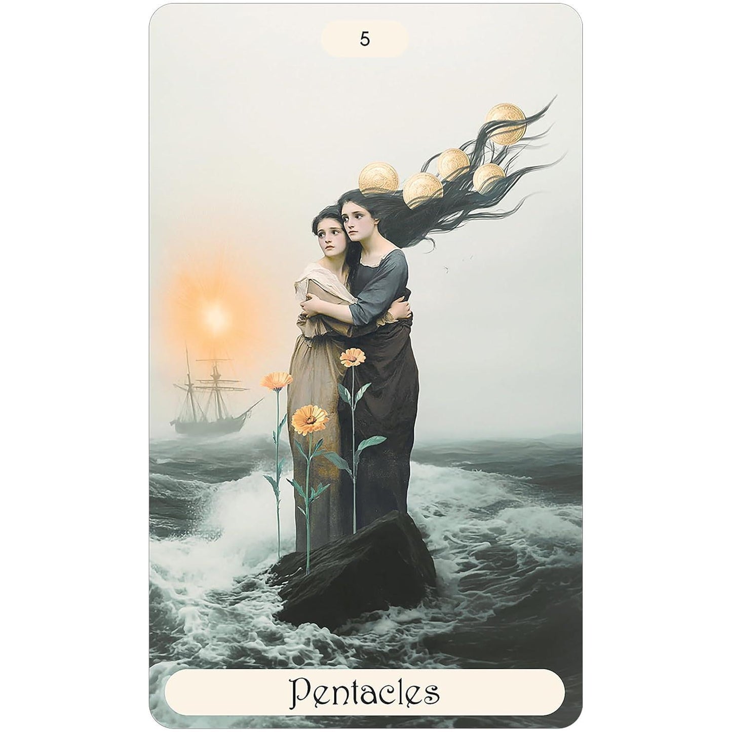 Magical Hours Tarot: 78 Lush Collage-Style Cards, Enchanting Divination Deck Steeped in Nature & Magic, Includes Full-Color 128-Page Illustrated Guidebook