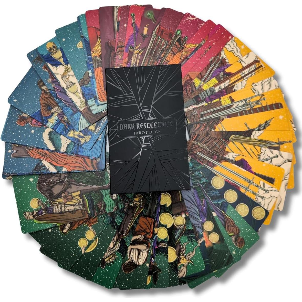 Dark Reflections Shadow Work Tarot Deck by La Muci