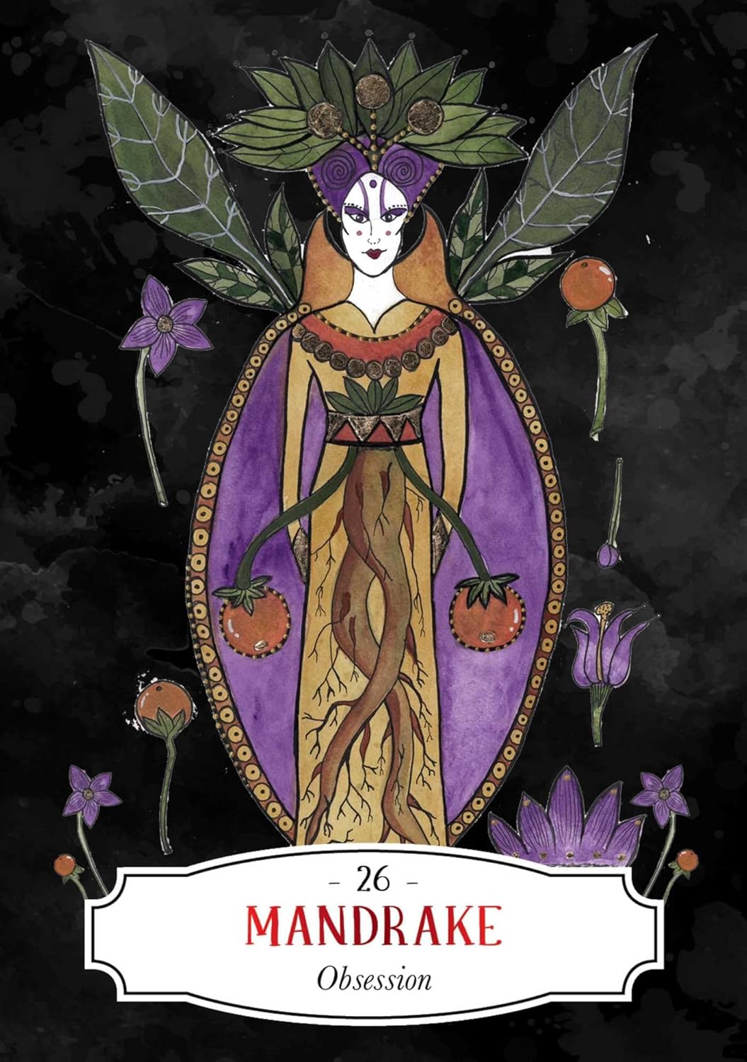 Deadly Apothecary Oracle Deck: Poisonous Plants as Guides and Healers