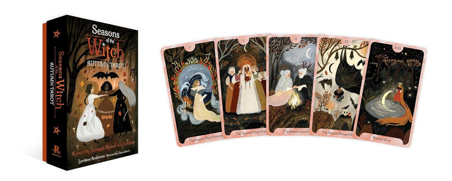 Seasons of the Witch Autumn Tarot: A Journey through Mabon and Samhain