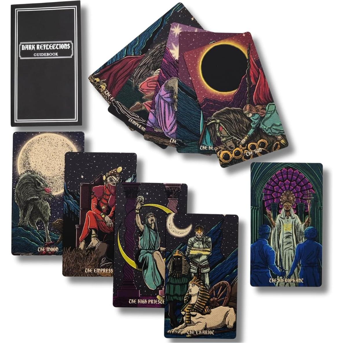 Dark Reflections Shadow Work Tarot Deck by La Muci