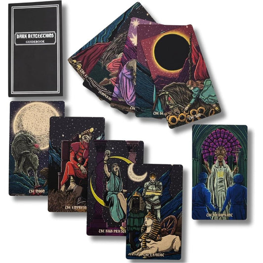 Dark Reflections Shadow Work Tarot Deck by La Muci