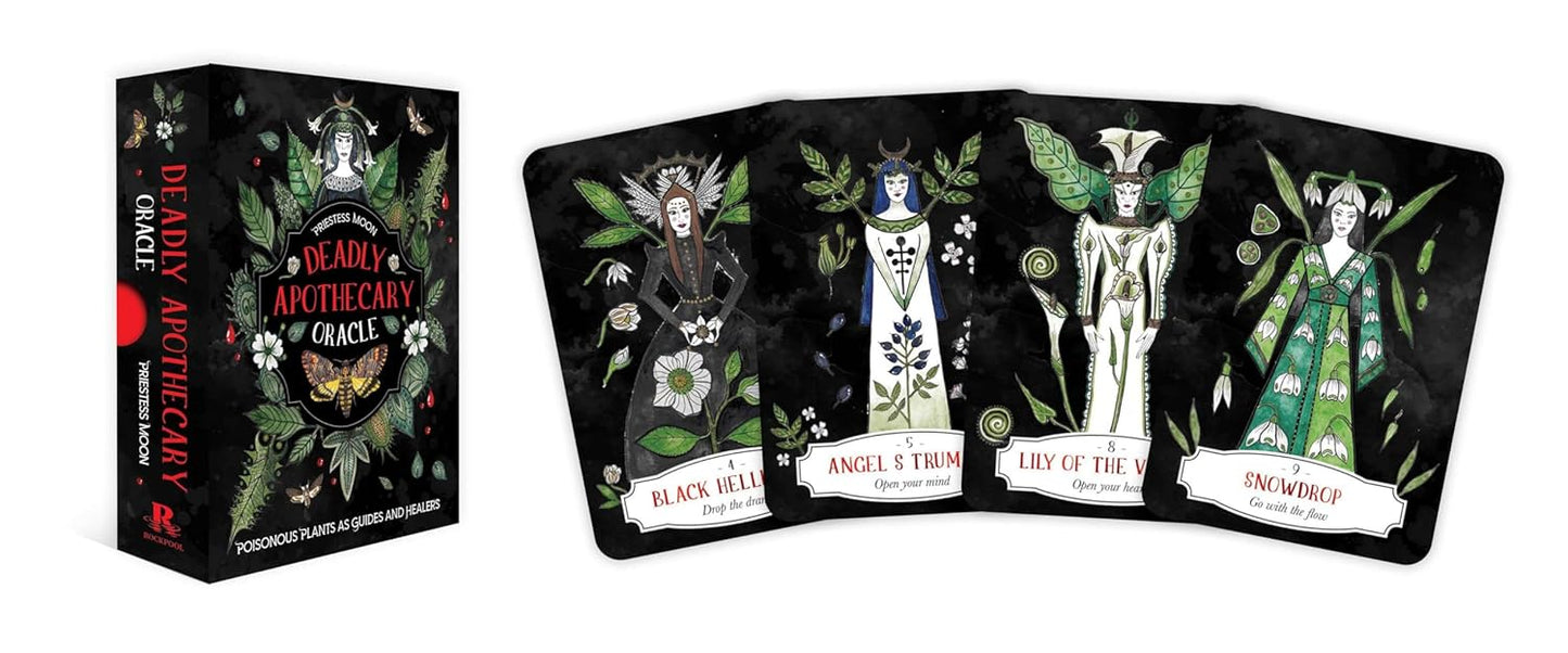 Deadly Apothecary Oracle Deck: Poisonous Plants as Guides and Healers