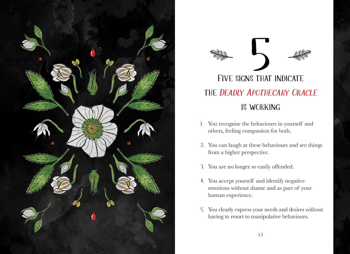 Deadly Apothecary Oracle Deck: Poisonous Plants as Guides and Healers