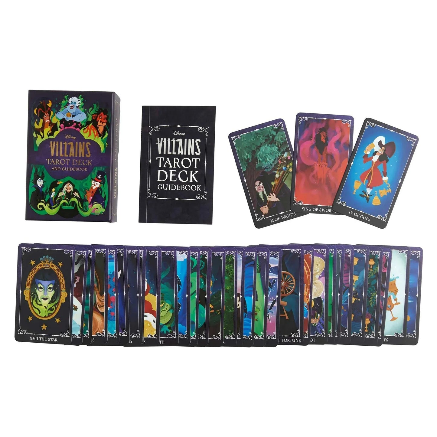 Disney Villains Tarot Deck and Guidebook (Disney Licensed)