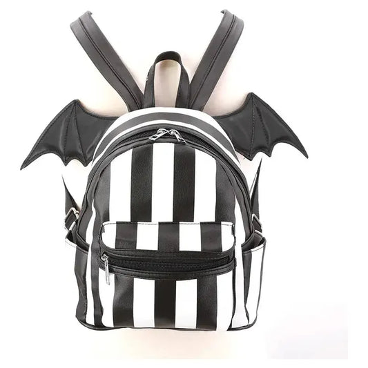 Bat Wing Striped Mini Backpack