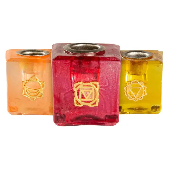 Chakra Mini Candle Holders