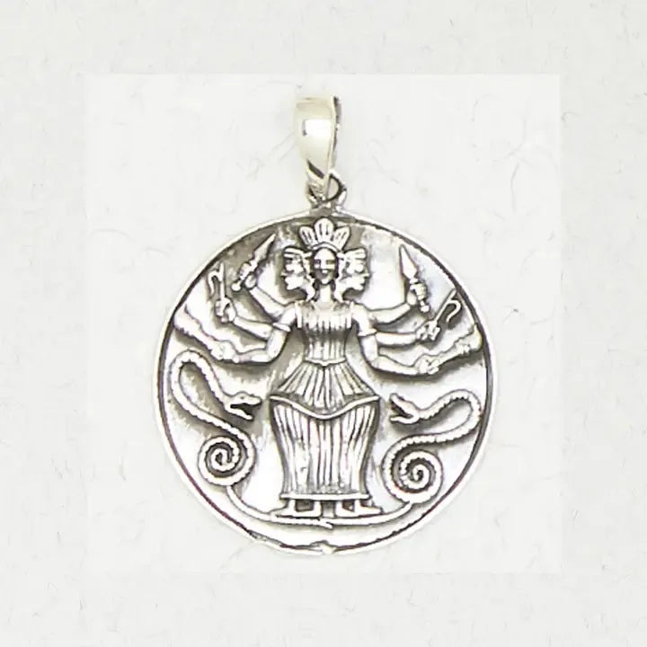 Sterling Silver Pendant - Hecate – Goddess of Magic