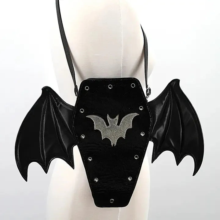 Small Bat Coffin Backpack