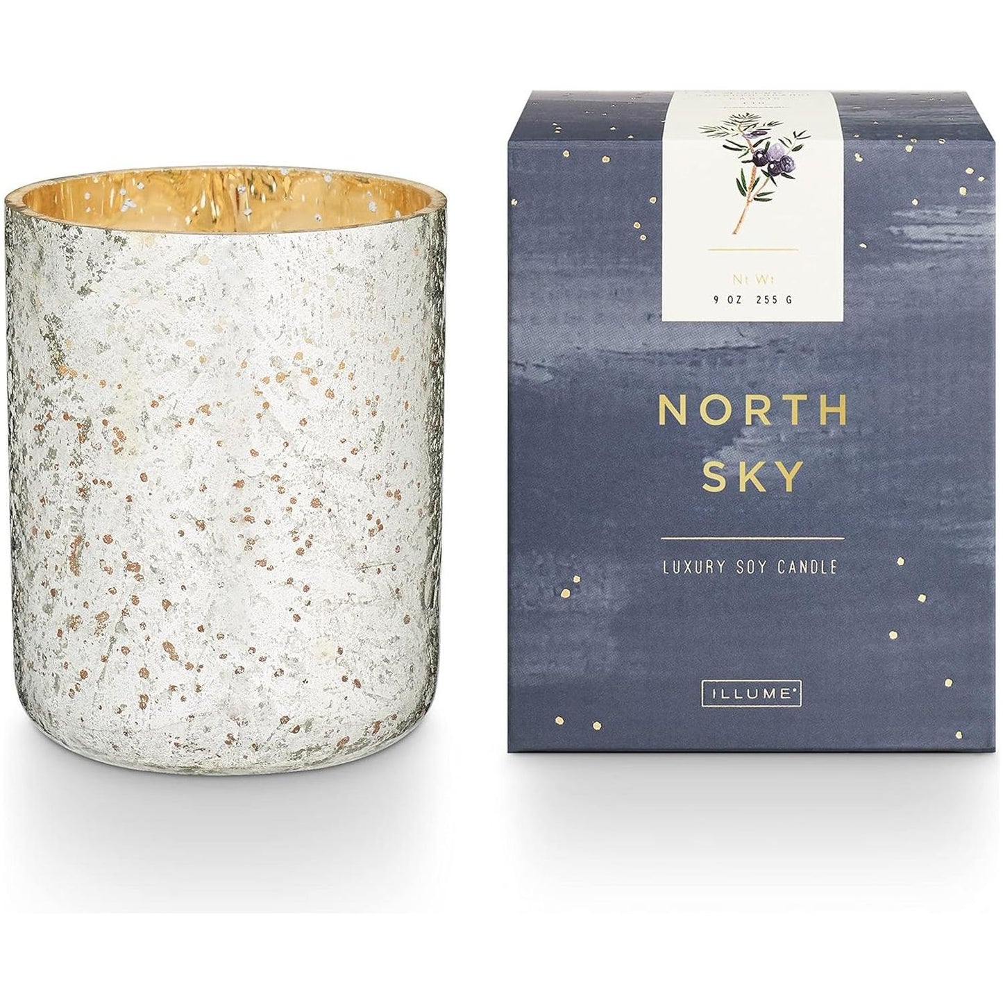 Illume North Sky Small Luxe Sanded Mercury Candle