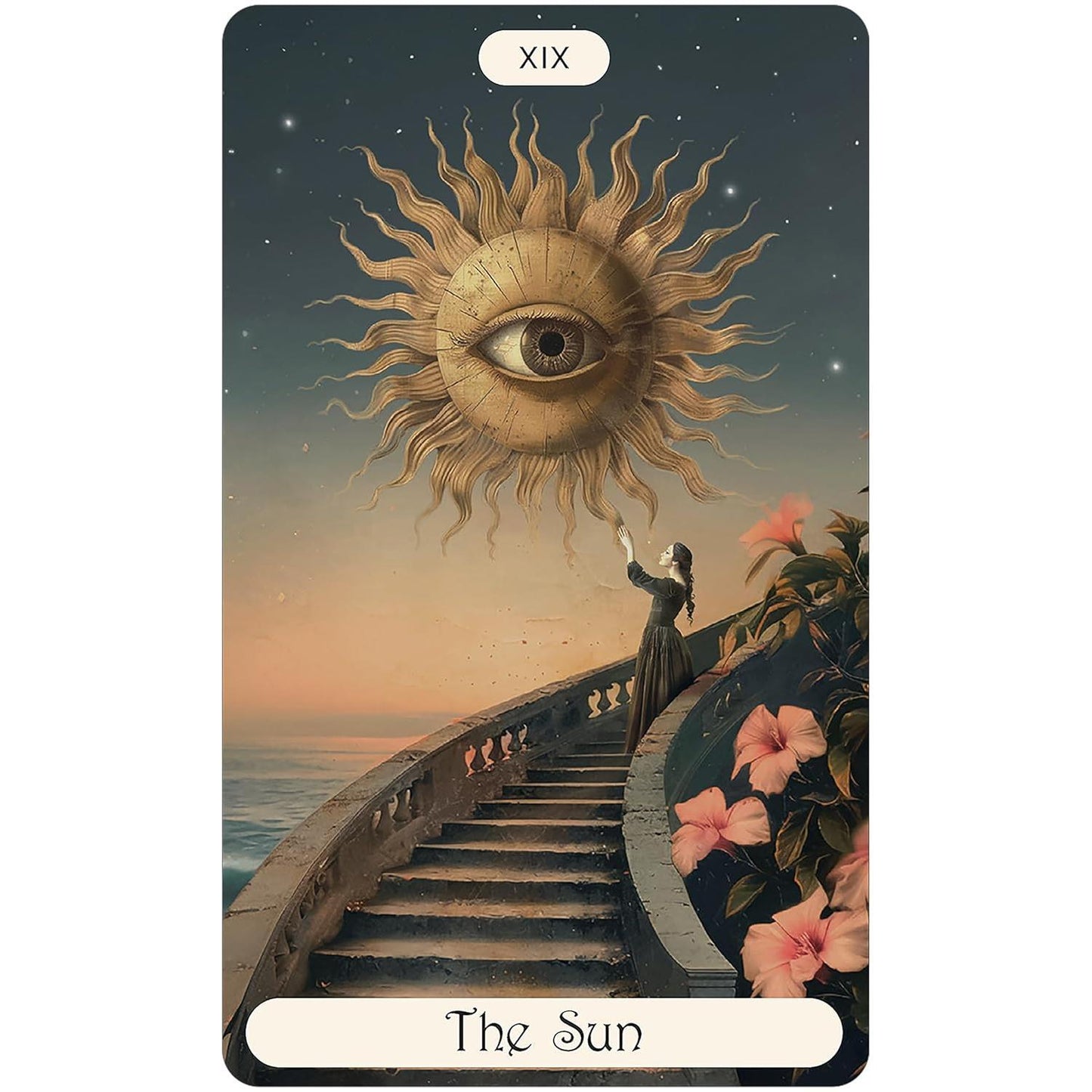 Magical Hours Tarot: 78 Lush Collage-Style Cards, Enchanting Divination Deck Steeped in Nature & Magic, Includes Full-Color 128-Page Illustrated Guidebook