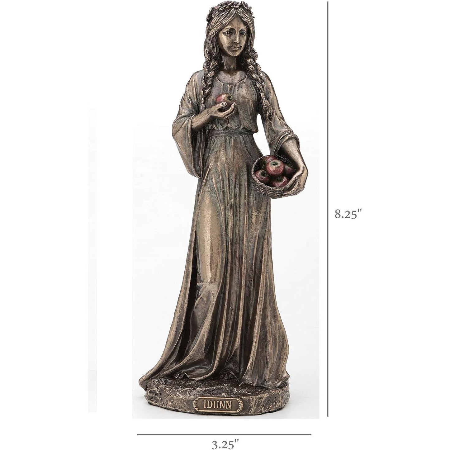 Veronese Design Bronze Finish Idunn Norse Goddess of Spring and Youth Statue