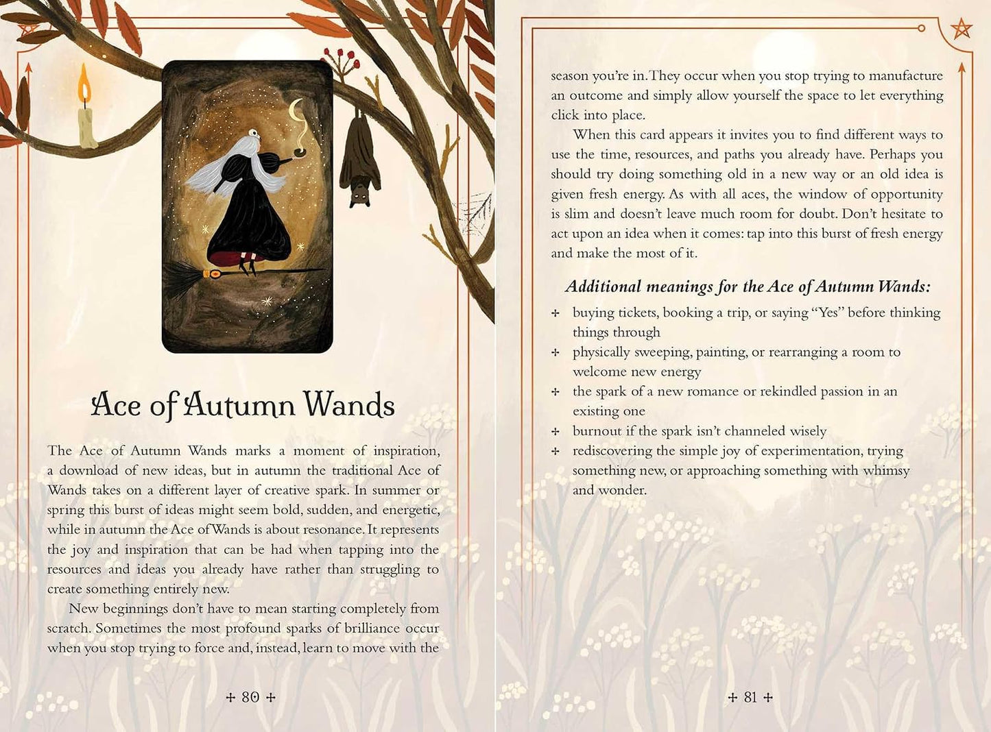 Seasons of the Witch Autumn Tarot: A Journey through Mabon and Samhain