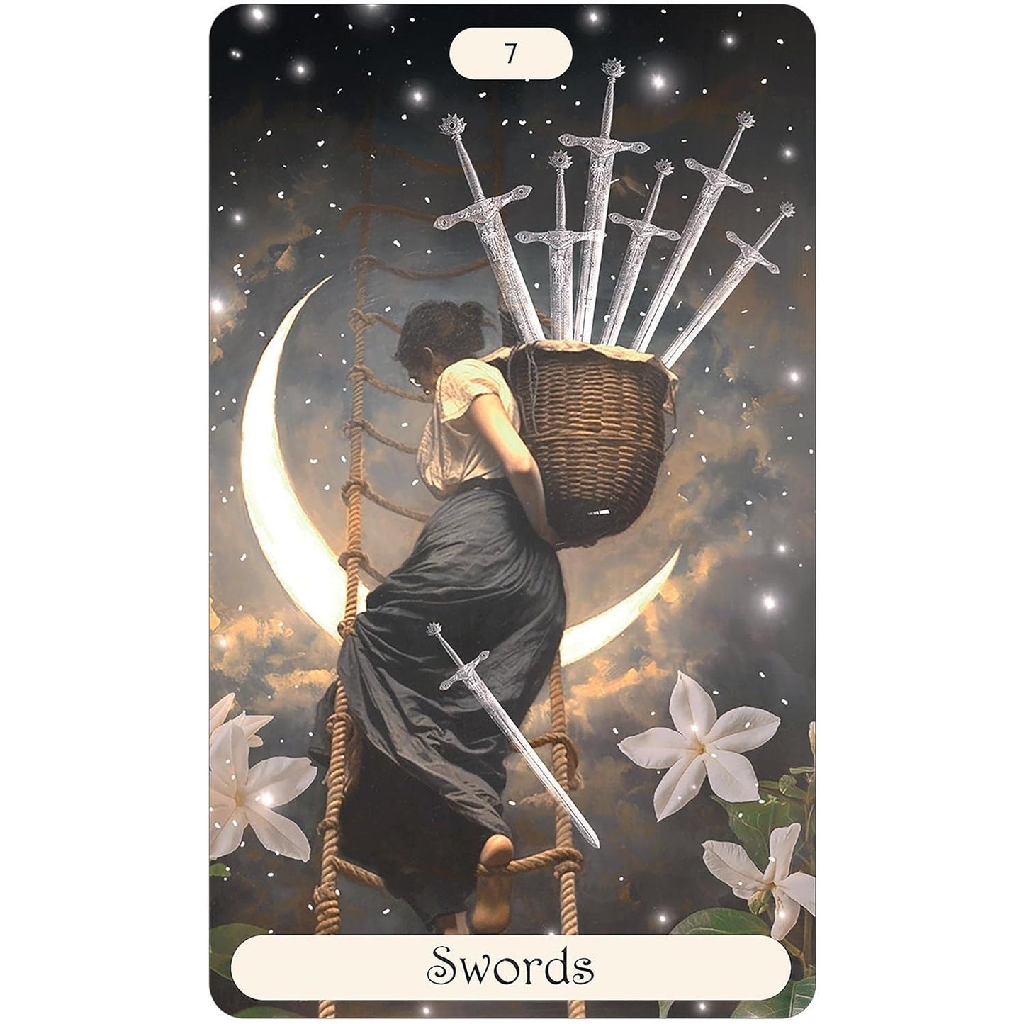 Magical Hours Tarot: 78 Lush Collage-Style Cards, Enchanting Divination Deck Steeped in Nature & Magic, Includes Full-Color 128-Page Illustrated Guidebook