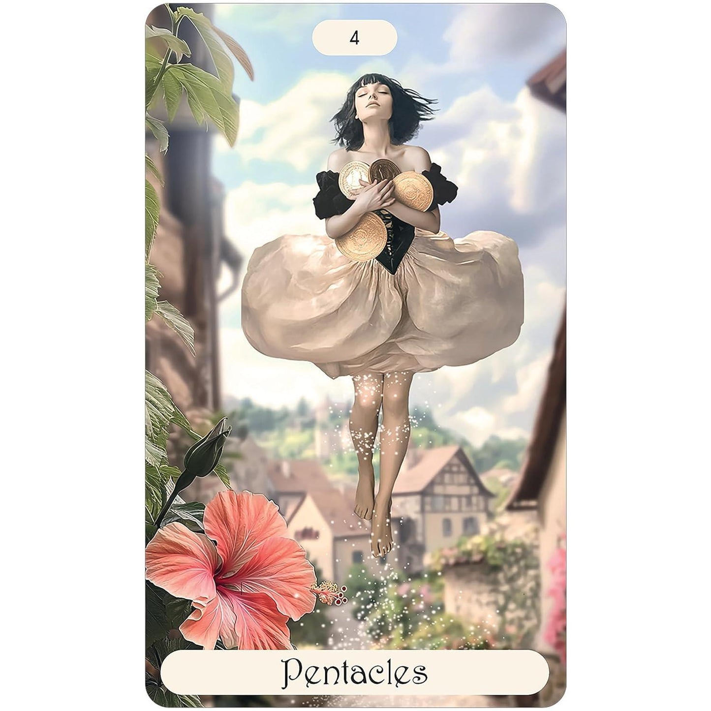 Magical Hours Tarot: 78 Lush Collage-Style Cards, Enchanting Divination Deck Steeped in Nature & Magic, Includes Full-Color 128-Page Illustrated Guidebook