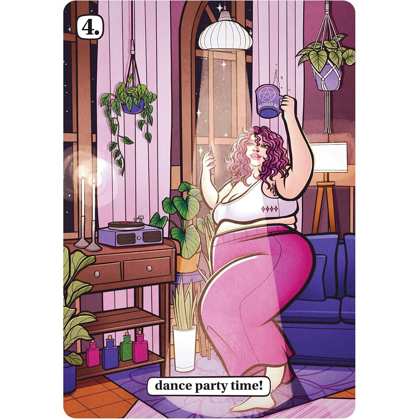 Chubby Witch's Night In: A 44-Card Oracle Deck and Guidebook