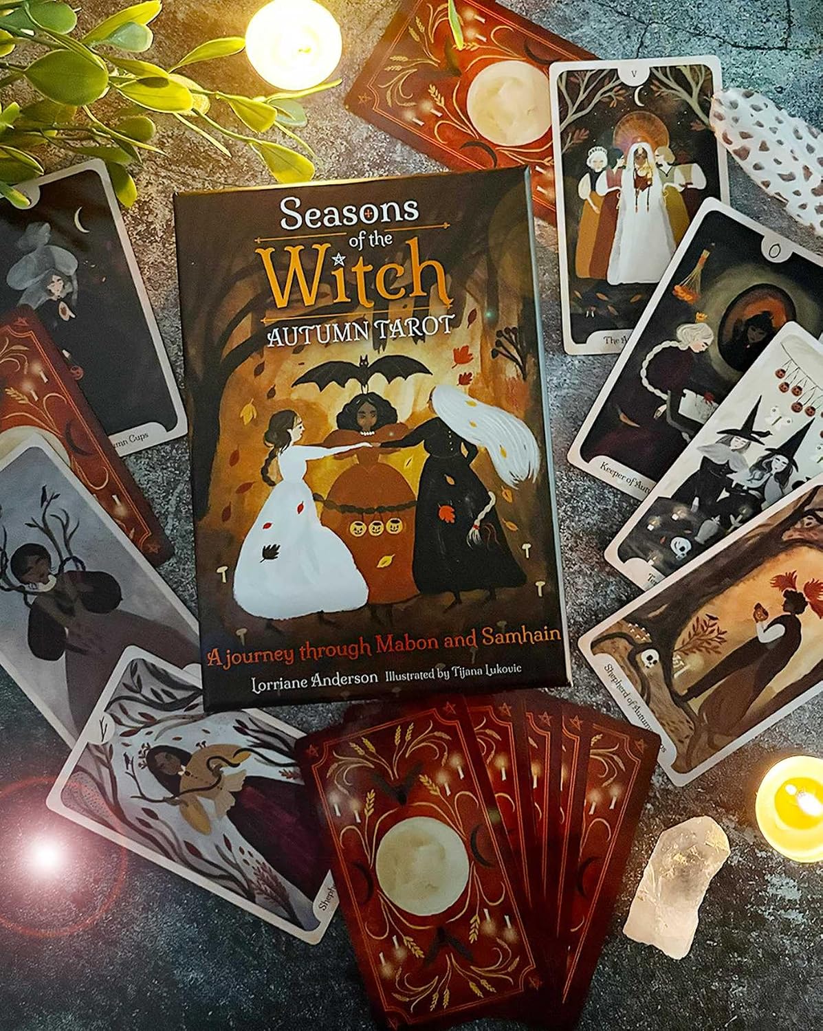 Seasons of the Witch Autumn Tarot: A Journey through Mabon and Samhain