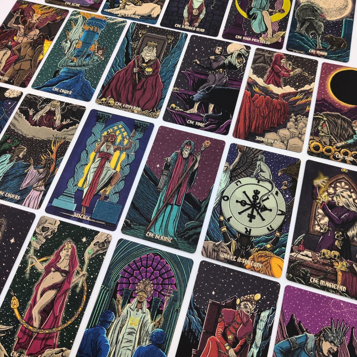 Dark Reflections Shadow Work Tarot Deck by La Muci