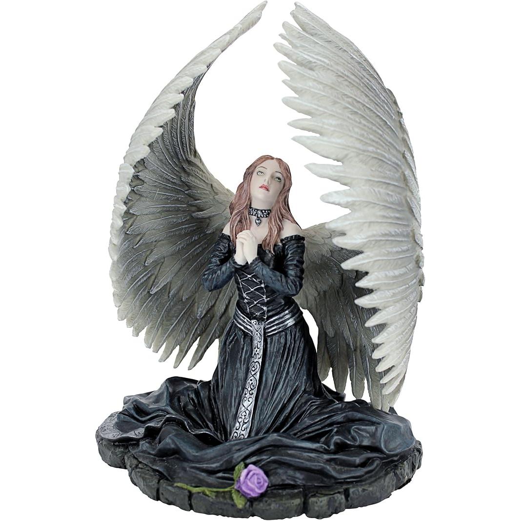 Prayer For the Fallen Angel Figurine by Anne Stokes