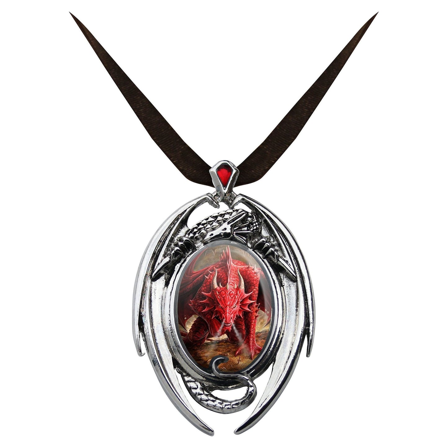 Pure Heart Enchanted Cameo Pendant by Anne Stokes