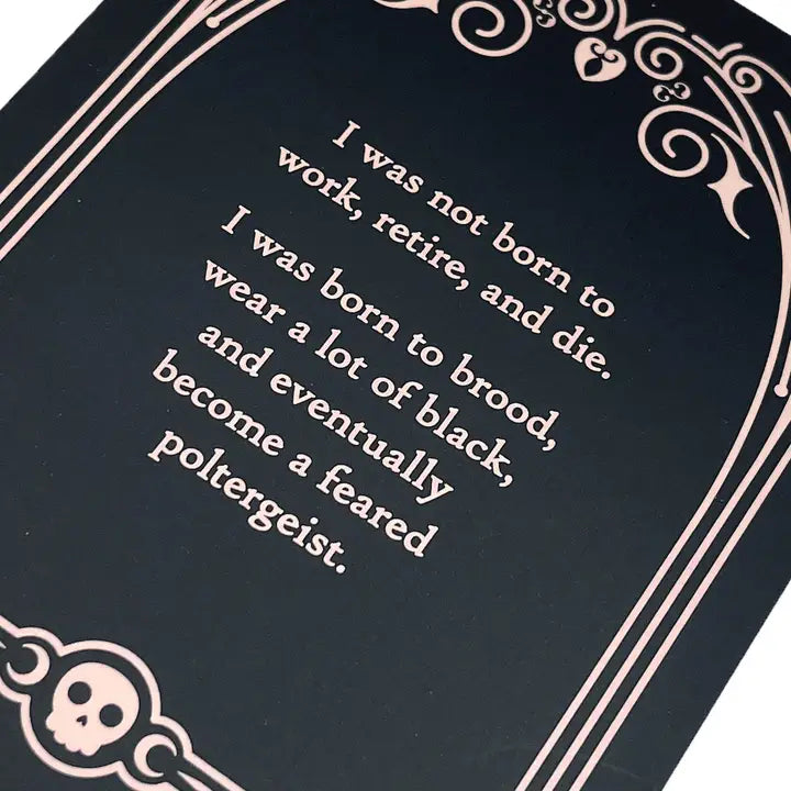 Sinister Affirmations Cards