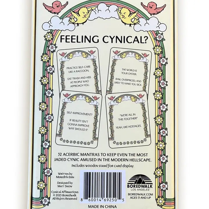 Cynical Affirmations Cards