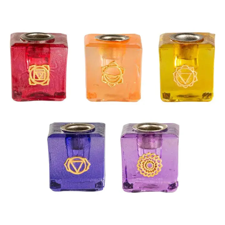 Chakra Mini Candle Holders