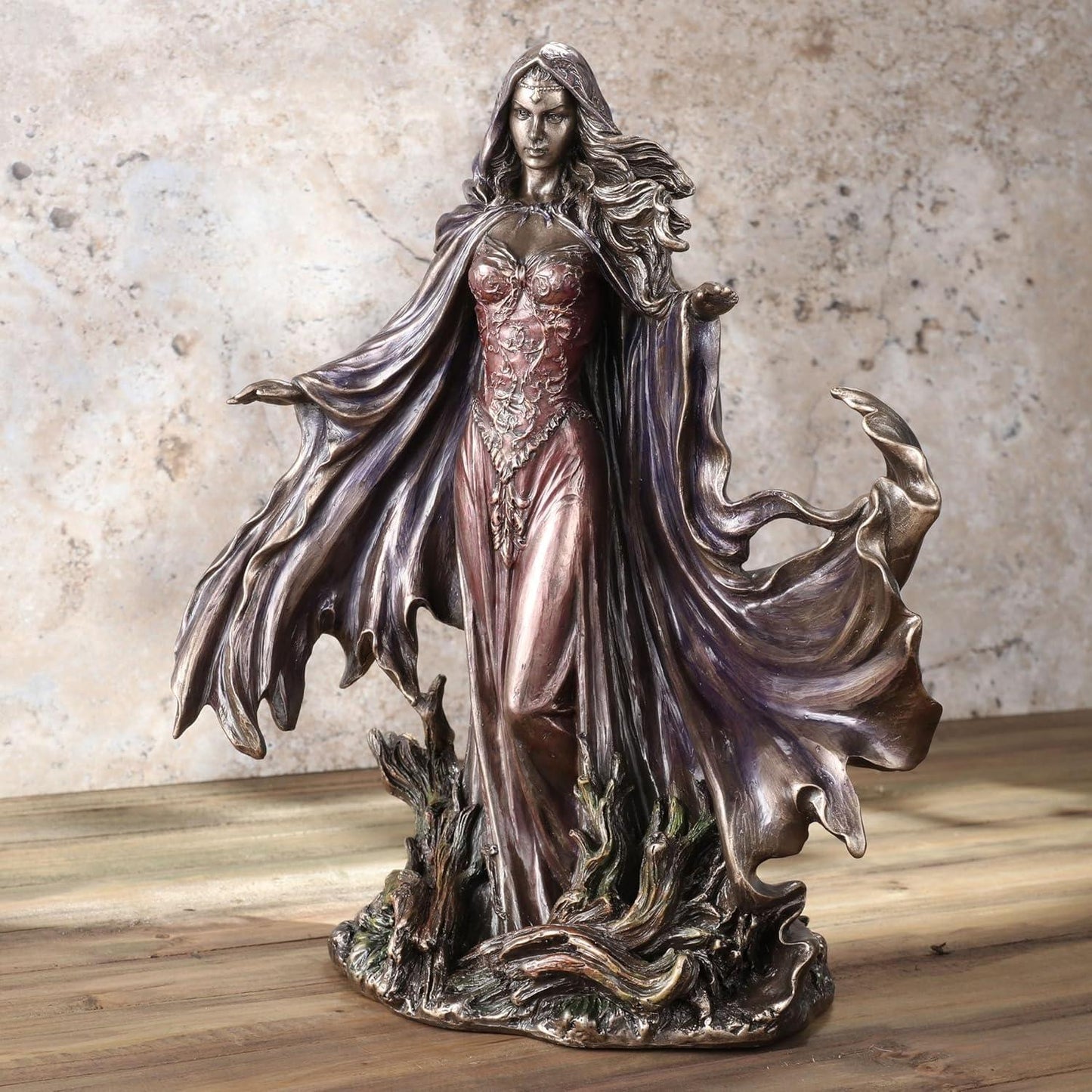 Morgana by Monte Moore Bronze Finish Sculpture 11"