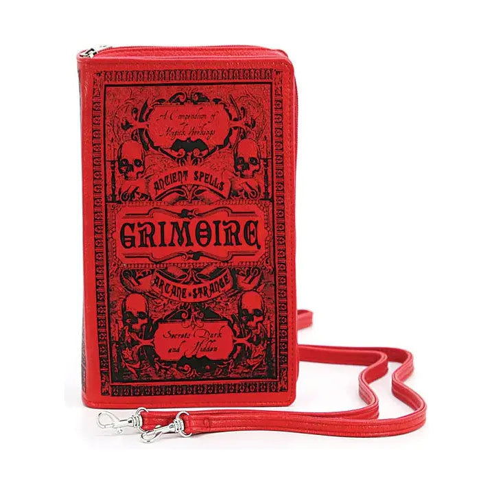 Grimoire Book of Shadows Clutch Bag