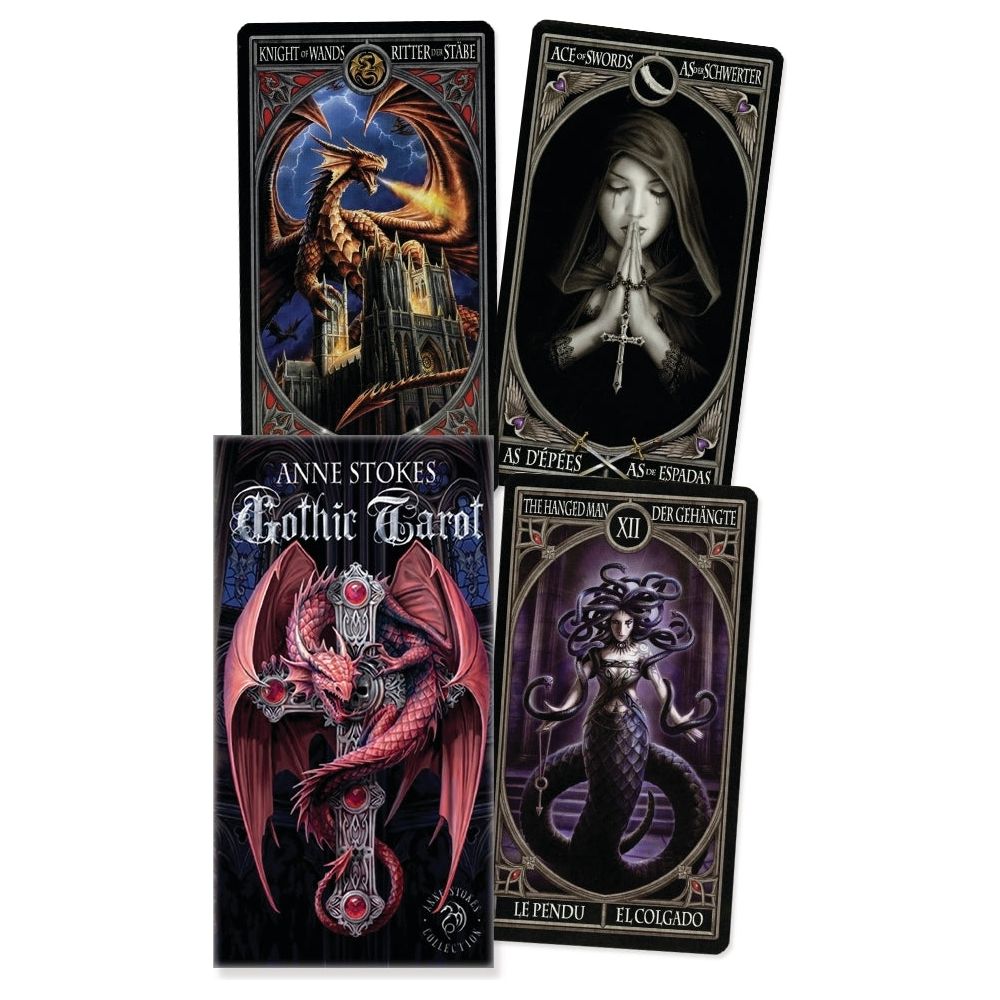 Anne Stokes Gothic Tarot Deck by Fournier/Llewelyn