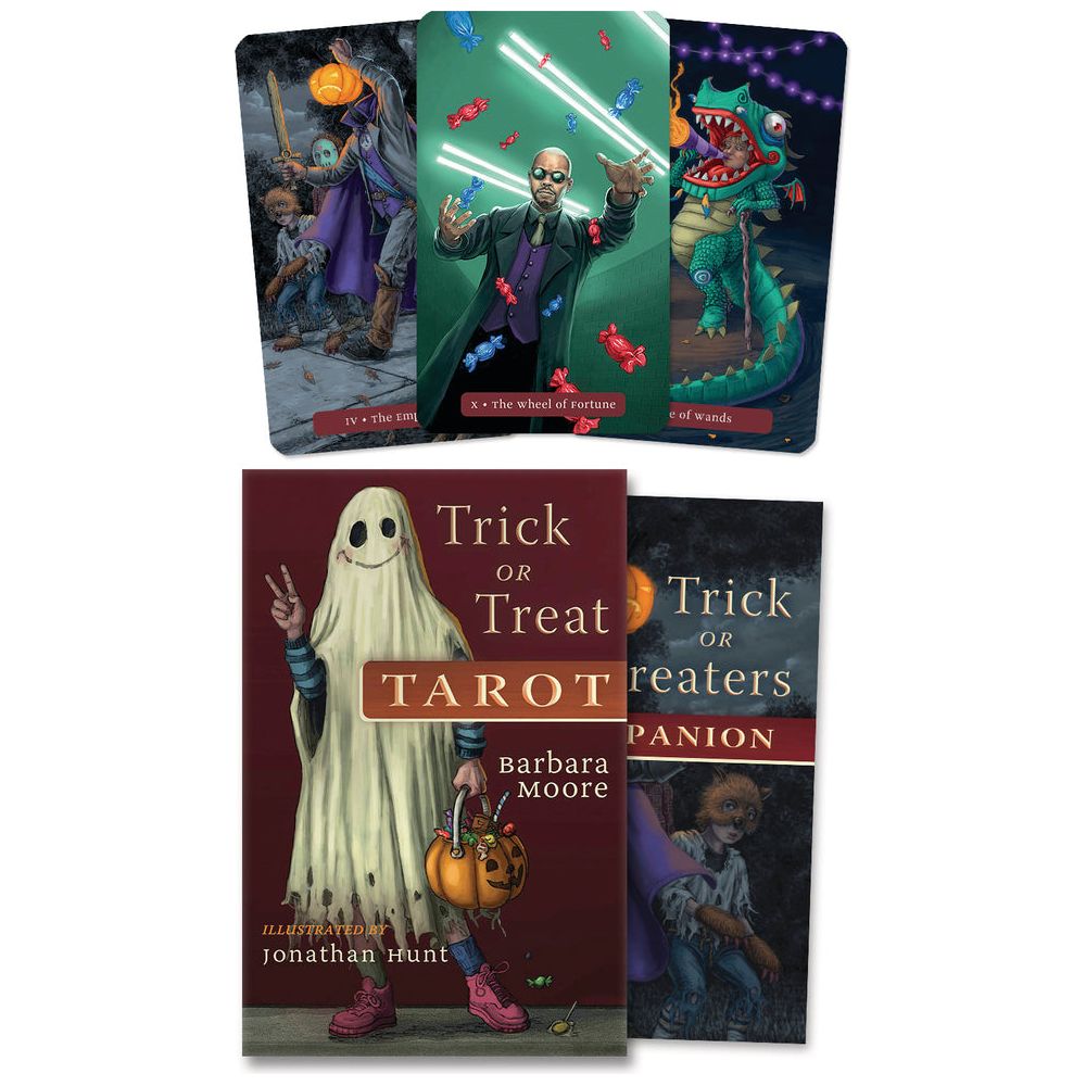 Trick or Treat Tarot Deck and Book Set