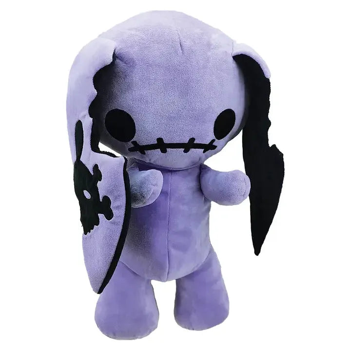 Purple Naughty Bunny Stuffed Backpack