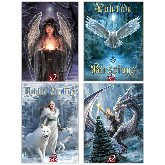 Anne Stokes Yule Card Multipack YULE