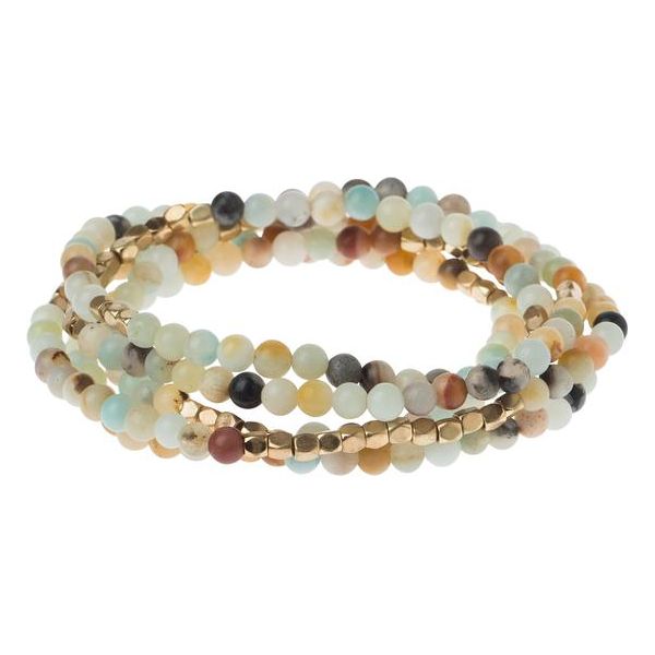 Amazonite Wrap Gemstone Bracelets/Necklace/Anklet