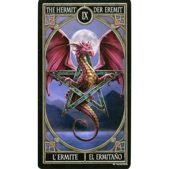 Anne Stokes Gothic Tarot Deck by Fournier/Llewelyn