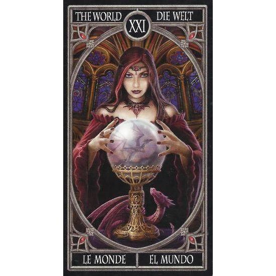 Anne Stokes Gothic Tarot Deck by Fournier/Llewelyn