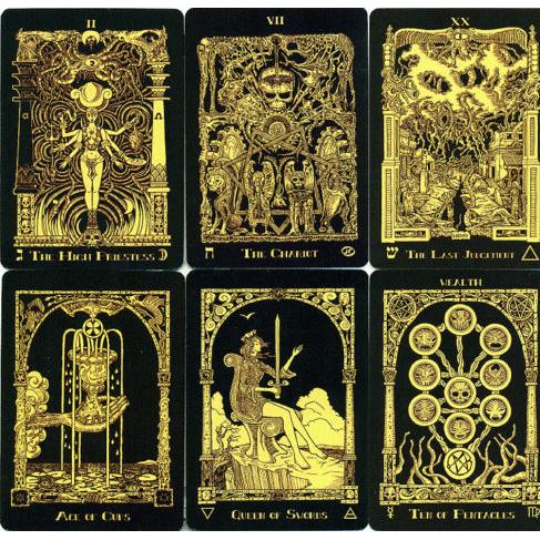 Book of Azathoth Tarot Cards By Nemo's Locker Self Published Limited 9th Edition