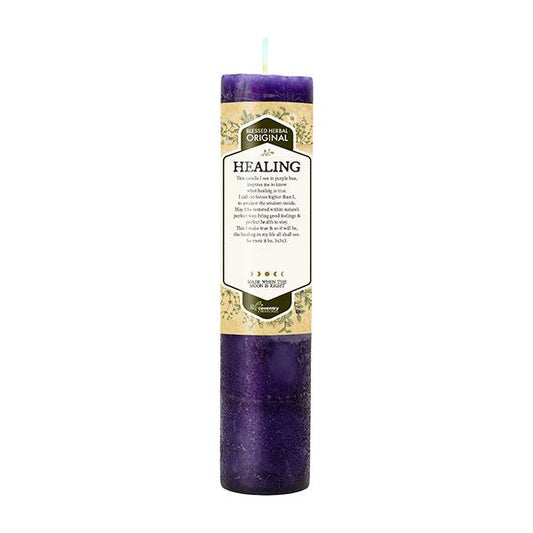 Blessed Herbal Healing Candle