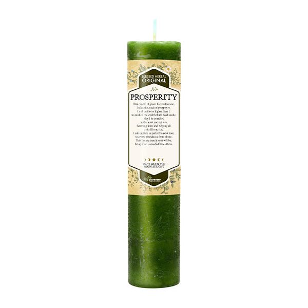 Blessed Herbal Prosperity Candle