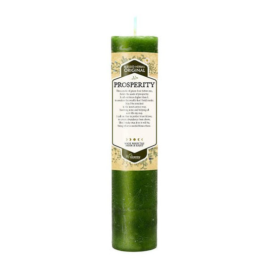 Blessed Herbal Prosperity Candle