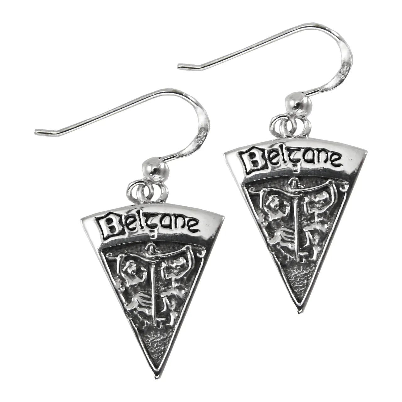 Sterling Silver Sabbat Dangle Earrings, all eight Sabbats