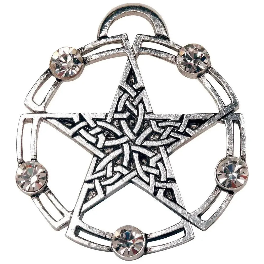 Celtic Pentagram Pewter Pentacle Pendant