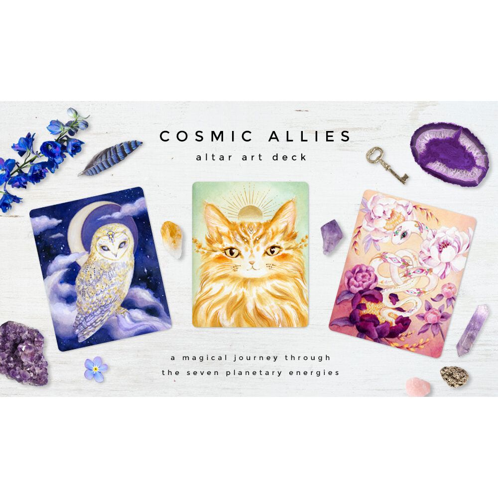 Cosmic Allies Art Altar Deck by Nicole Piar