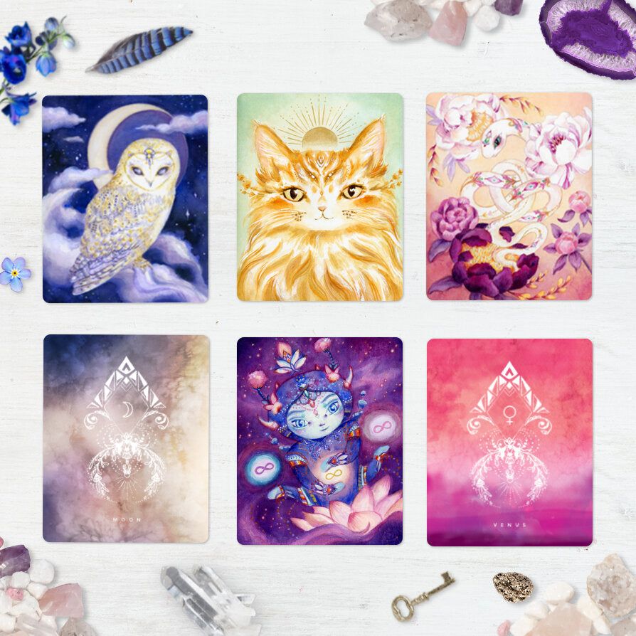 Cosmic Allies Art Altar Deck by Nicole Piar