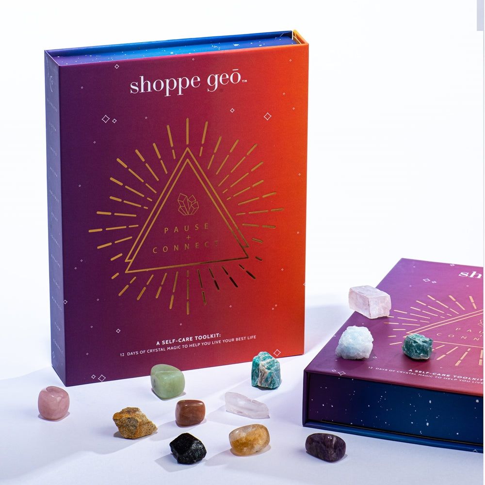 12 Day Self-Care Crystal Healing Toolkit or Crystal Advent